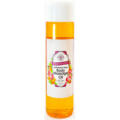 Victorian Garden Tangerine & Rose Anti-Stretch Mark Body Massage Oil