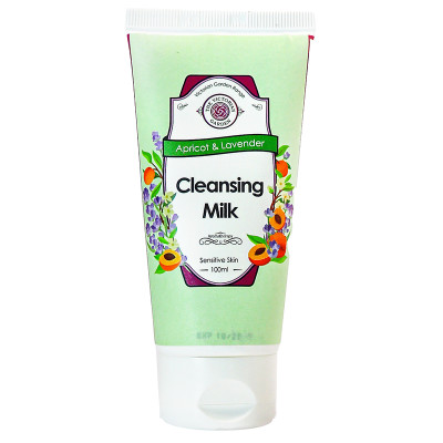 Victorian Garden Apricot & Lavender Cleansing Milk (Sensitive Skin)