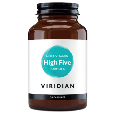 Viridian High Five Multivitamin & Mineral Formula, 30 Capsules