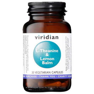 Viridian L-Theanine & Lemon Balm 30 Capsules
