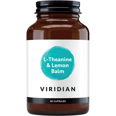 Viridian L-Theanine & Lemon Balm 30 Capsules