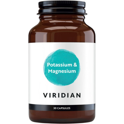 Viridian Potassium & Magnesium Citrate 30's