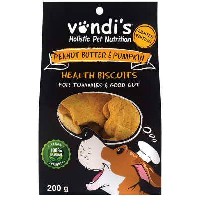 Vondi’s Peanut Butter & Pumpkin Biscuits