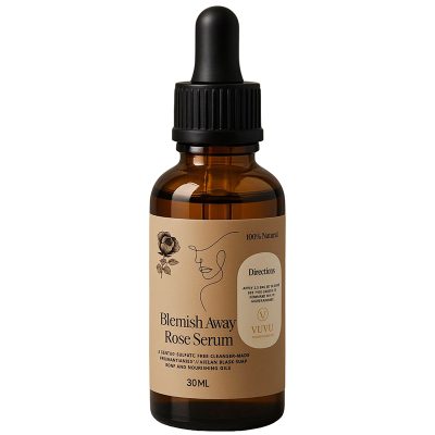 Vuvu Natural Beauty Blemish Away Rose Serum