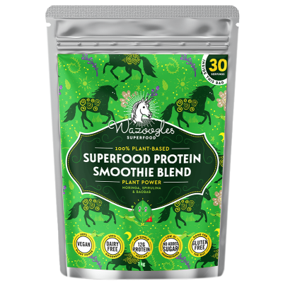 Wazoogles Plant Power Superfood Protein Blend, 1kg