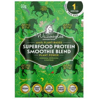 Wazoogles Plant Power Superfood Protein Blend, 33g