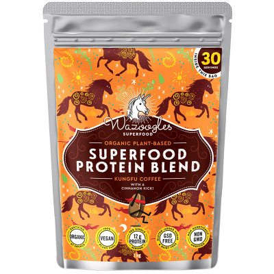 Wazoogles Kungfu Coffee Superfood Protein Shake