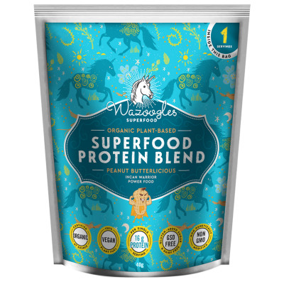 Wazoogles Peanut Butterlicious Superfood Protein Shake