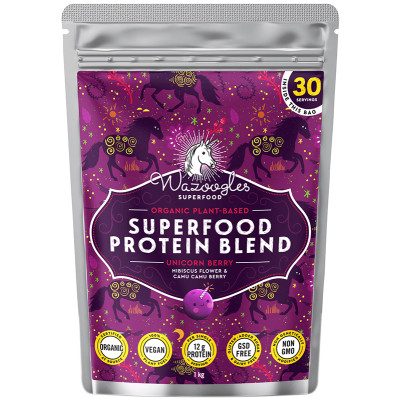 Wazoogles Unicorn Berry Superfood Protein Shake