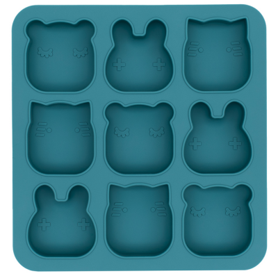 We Might Be Tiny Freeze & Bake Poddies® Silicone Mould with Lid - Blue Dusk