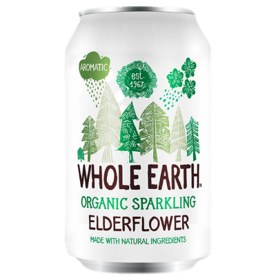 Whole Earth Organic Sparkling Elderflower