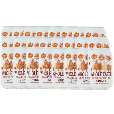 Whole Earth Organic Sparkling Ginger x 24