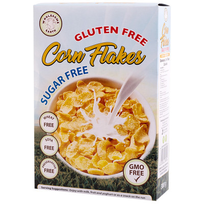Wholesome Earth Gluten Free Corn Flakes (Sugar Free)