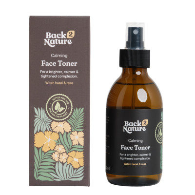 Back 2 Nature Calming Face Toner - Witch Hazel & Rose