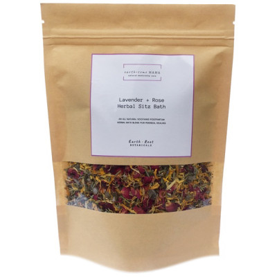 Wombman Wellness Lavender + Rose Sitz Bath Herbal Blend