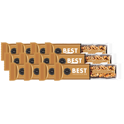 Youthful Living Best Wholefood Bar - Almond, Salted Caramel & Dark Chocolate x 12