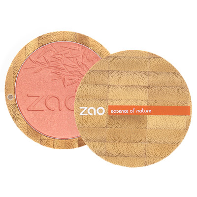 Zao Essence of Nature Compact Blush - Coral Pink