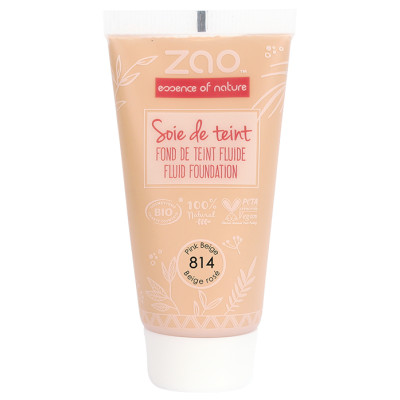 Zao Essence of Nature Refill Silk foundation - Pink Beige