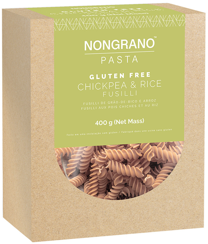 Buy Nongrano Chickpea & Rice Fusili 400g Online | Faithful to Nature