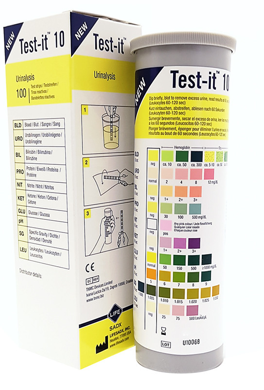 Test-it 10 Urine Test strips main image 0