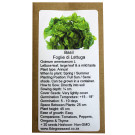 6 Degrees East Heirloom Herb Seeds - Basil - A Foglie di Lattuga