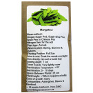 6 Degrees East Heirloom Veg Seeds - Peas - Mangetout (Snow Pea)