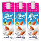 Almond Breeze Unsweetened Almond Milk x 12