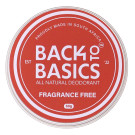 Back to basics All Natural Deodorant - Fragrance Free