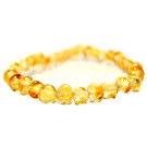 Baltic Amber Teething Necklace - Lemon