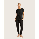 Boody Downtime Lounge Top - Black