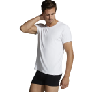 Boody Bamboo Ecowear Men's Crew Neck T-Shirt - White
