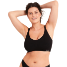 Boody Full Bust Wireless Bra - Black 