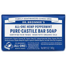 Dr. Bronner's Pure Castile Soap Bar - Peppermint