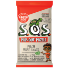 Earth & Co S.O.S. Pop-Out-Puzzle Fruit Snack - Peach
