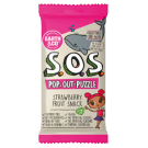 Earth & Co S.O.S. Pop-Out-Puzzle Fruit Snack - Strawberry