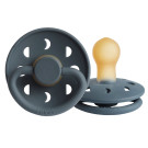 FRIGG Pacifier 100% Natural Latex Moon Size 1 - Slate
