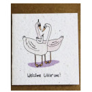 Growing Paper Welcome Little One Mini Card