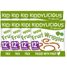 Kiddylicious Wriggles - Apple x 8