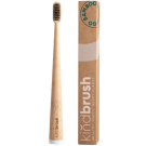Kindbrush Adult Bamboo Toothbrush - White