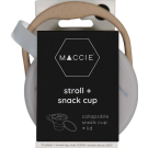 Maccie Collapsible Snack Cup+Lid -Taupe