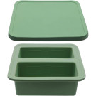 Microgarden Silicone Freezer Tray 2 Portion - Eucalyptus