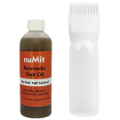 nuMit Ayurvedic Hair Loss Oil & Applicator - White