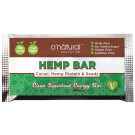 O'Natural Raw Chocolate Superfood Bar - Hemp Protein