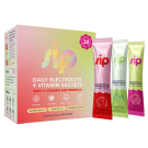 Sip Daily Electrolyte & Vitamin Sachets Variety Edition 2 - Tropic Pop .Raspberry Rush · Watermelon Whirl