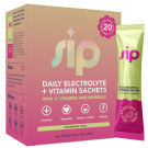 Sip Daily Electrolyte & Vitamin Sachets Watermelon Whirl 