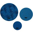 Greenie Food Cover Shweshwe - Turquoise 3 Pack