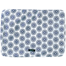 Greenie Food Cover Loose Rectangular Shweshwe - Blue on White