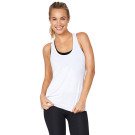 Boody Bamboo Racerback Active Tank - White