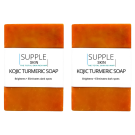 Supple Skin Kojic Turmeric Soap Bar - 2 Pack