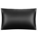 The Silk Lady Silk Pillow Case - Black